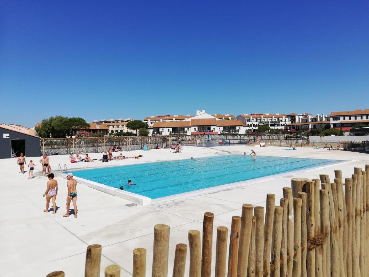 Appartement Cosy Sur La Presqu'Ile De Cap Coudalere Avec Piscine Ouverte Et Chauffee Le Barcarès Exterior foto