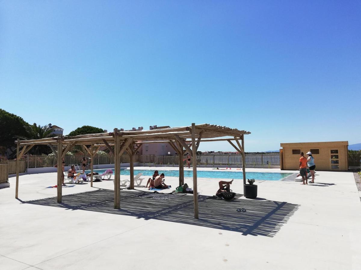 Appartement Cosy Sur La Presqu'Ile De Cap Coudalere Avec Piscine Ouverte Et Chauffee Le Barcarès Exterior foto