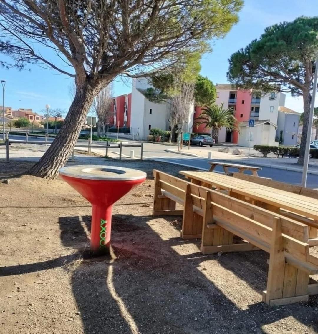 Appartement Cosy Sur La Presqu'Ile De Cap Coudalere Avec Piscine Ouverte Et Chauffee Le Barcarès Exterior foto
